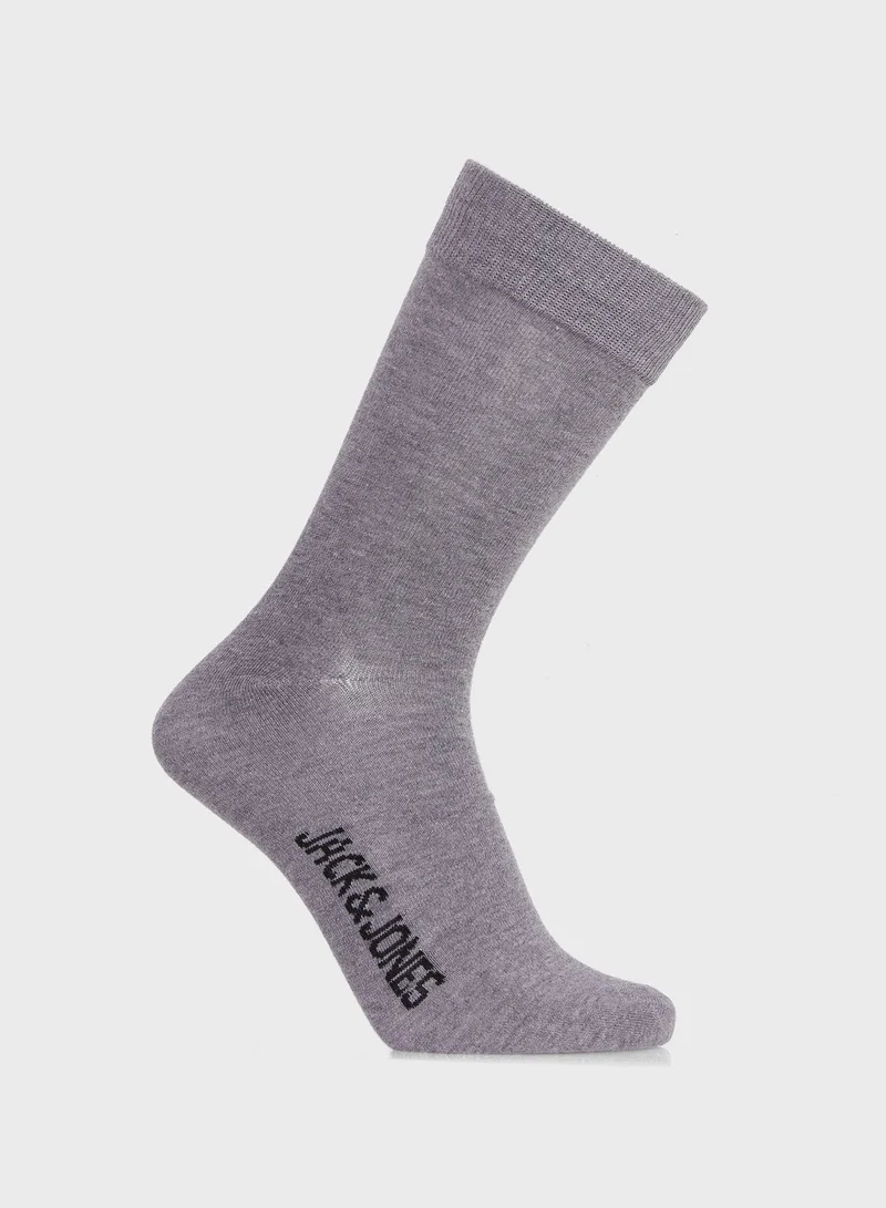 JACK & JONES 5 Pack Crew Socks