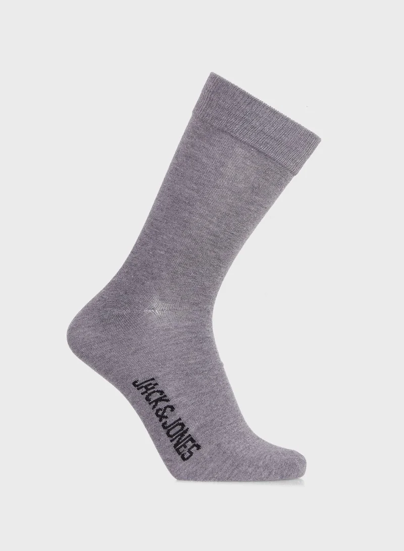 JACK & JONES 5 Pack Crew Socks