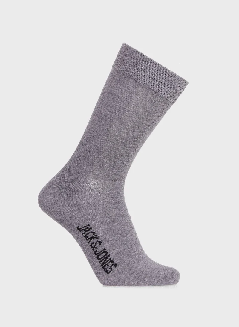 JACK & JONES 5 Pack Crew Socks