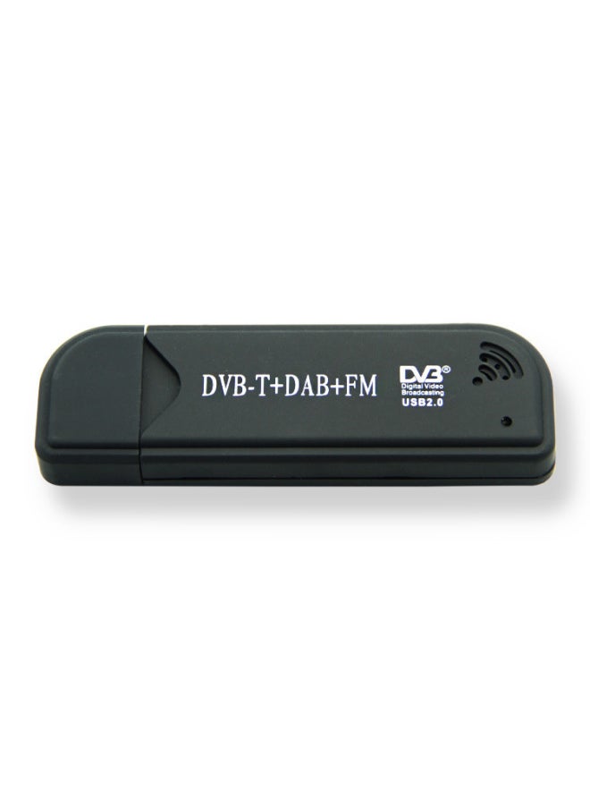 Generic USB 2.0 Digital TV Tuner USB FM+DAB+DVB-T-Color:Black  - Image 3