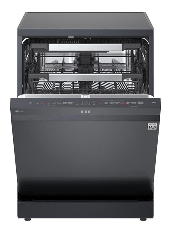 LG 14-Place Settings 3-Rack Premium Quad Wash True Steam Dishwasher with Inverter Direct Drive, DFC287HMS Dark Grey - Image 4