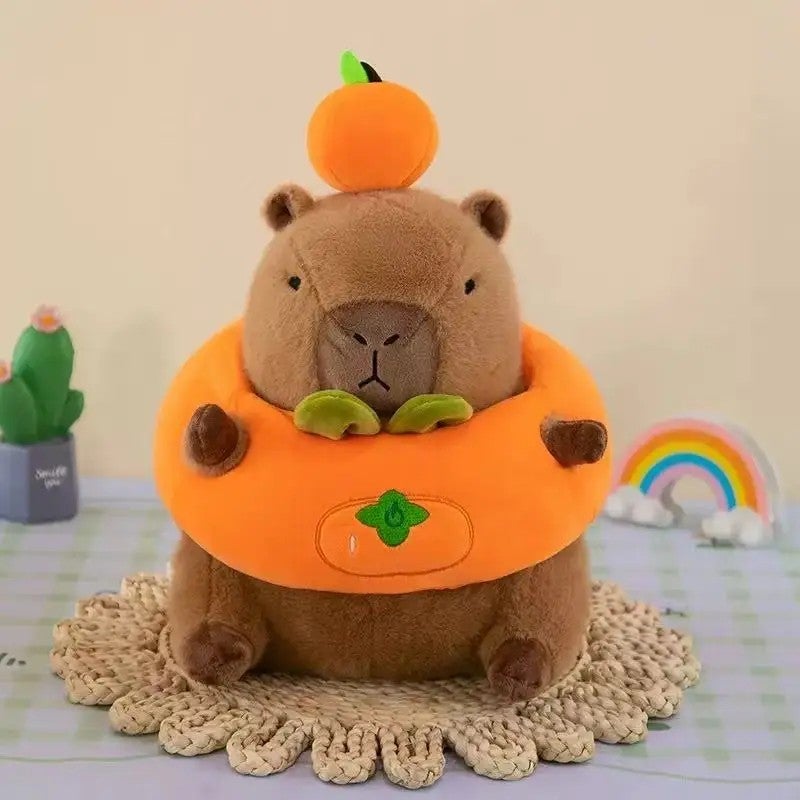 Y&D Kawaii Cute Simulation Capibara Anime Keychain Soft Cotton Capybara Plush Toy PP Cotton Fluffty Plushie Doll - Image 3