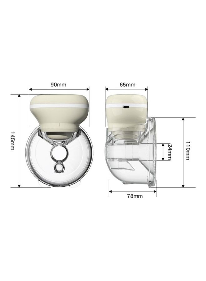 Kidle Intelligent Wearable Full Automatic Breast Pump Single Bilateral Electric Portable Post Partum Milker For Pregnant Women-S09 - Image 2
