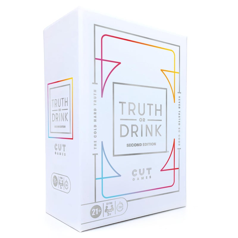 Truth or Drink لعبة الحقيقة أو الشراب للحفلات من كات كما هو موضح على تيك توك ويوتيوب وسناب شات 410 سؤال مضحك للأعمار 21 2 لاعبين ألعاب ممتعة للبالغين - Image 2