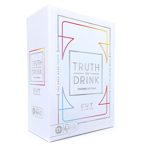 Truth or Drink لعبة الحقيقة أو الشراب للحفلات من كات كما هو موضح على تيك توك ويوتيوب وسناب شات 410 سؤال مضحك للأعمار 21 2 لاعبين ألعاب ممتعة للبالغين - Image 1