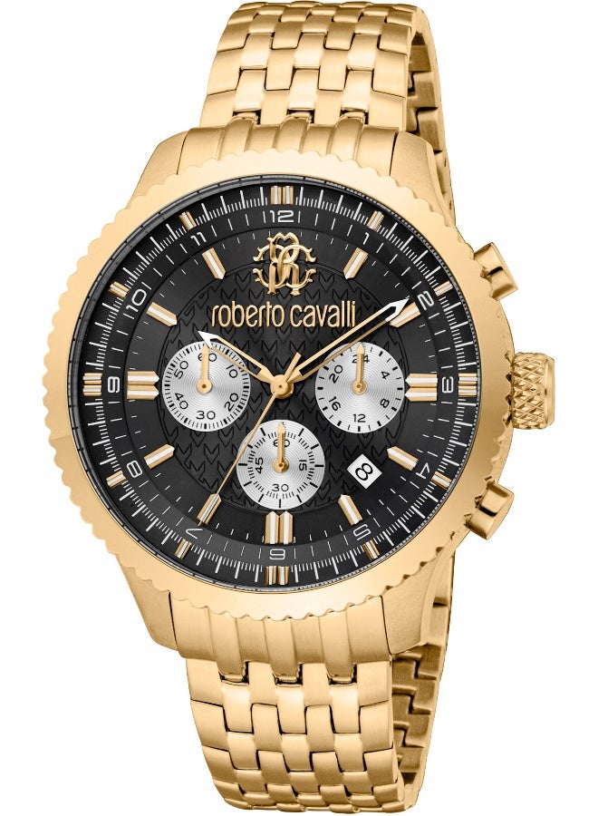 Roberto Cavalli  RC5G127M0075 - Stainless Steel Male Quartz Chronograph - Image 1