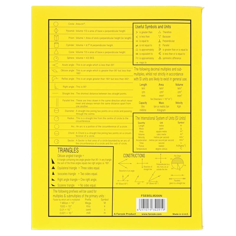 FIS® Exercise Book - 200 Pages, Single Line with Left Margin, Neon Yellow Cover, Packet of 6 - Image 4