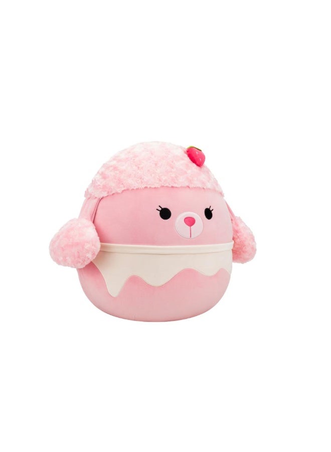 Squishmallows SQCR - دمية قماشية كبيرة (16" سكويشمالوز) (كلوي - كعكة الفراولة البودل) - Image 5