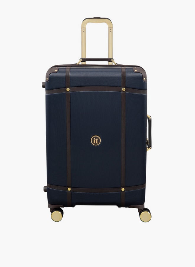 it Solid Hardcase Trolley Bag with Retractable Handle and Zip Closure - 24 Inches Check-In Bag - Image 2