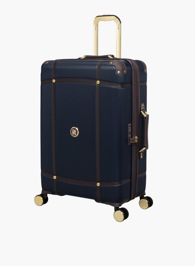 it Solid Hardcase Trolley Bag with Retractable Handle and Zip Closure - 24 Inches Check-In Bag - Image 1