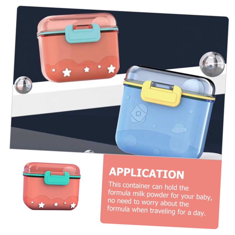 Portable Formula Dispenser Sealed Milk Powder Container Compact for Travel Storage - Image 4