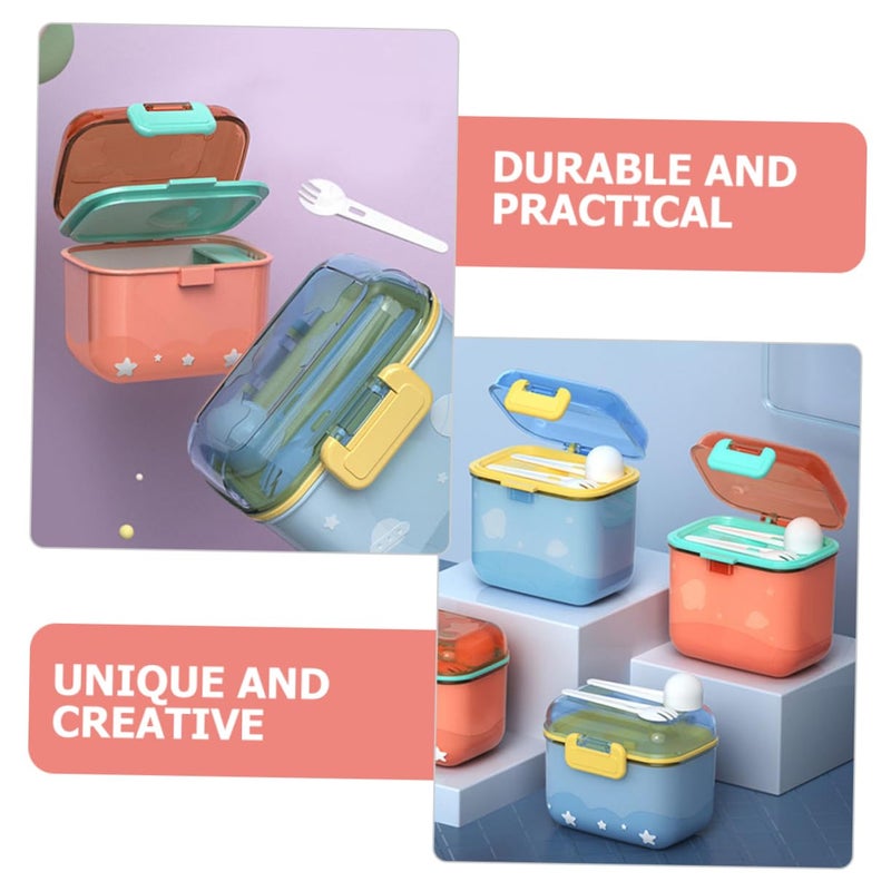 Portable Formula Dispenser Sealed Milk Powder Container Compact for Travel Storage - Image 3
