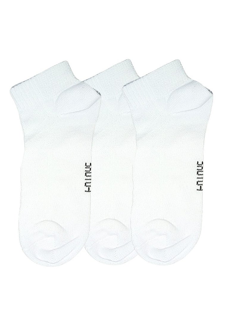 Future future socks socket pack of 3 white size 40-45 cotton  - Image 1