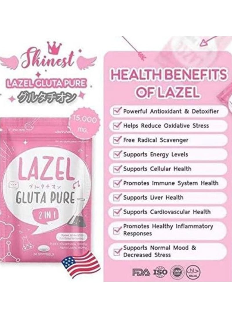 1 Sachet of Full Dose Pure Glutathione Whitening Supplement (15000mg/3000mg) - pzsku/Z54C2B2F2039BEB5E0629Z/45/_/1714496440/d363ee47-5845-42f3-bcff-e9fc096a5e16