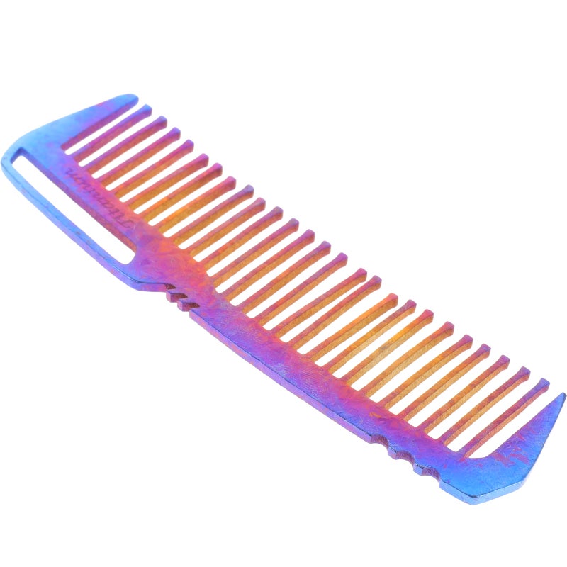 Styling Comb Anti-rust Haircut Comb Titanium Alloy Salon Hairdressing Comb - Image 1