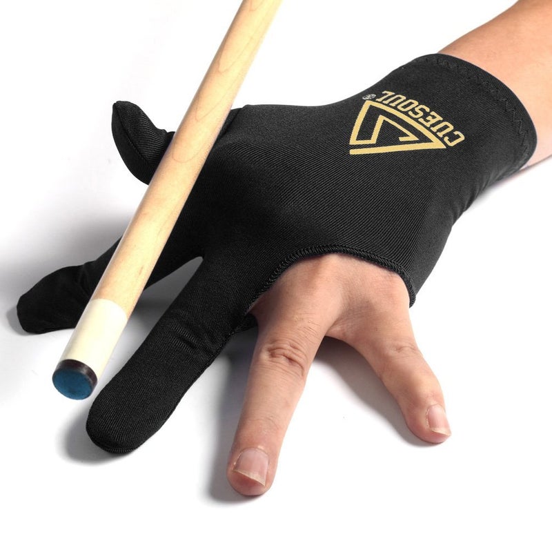 CUESOUL 10pcs/Set 3 Finger Billiards Gloves Pool Cue Gloves - Image 1