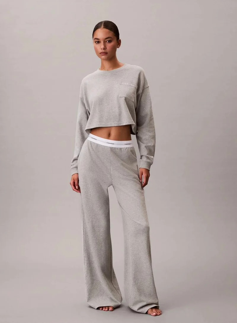 Logo Cotton Jersey Pyjama Pants