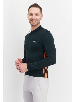 Adidas Men  Sportswear Fit Long Sleeve Training Jacket, Dark Green  - Image 3