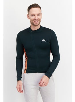 Adidas Men  Sportswear Fit Long Sleeve Training Jacket, Dark Green  - Image 1