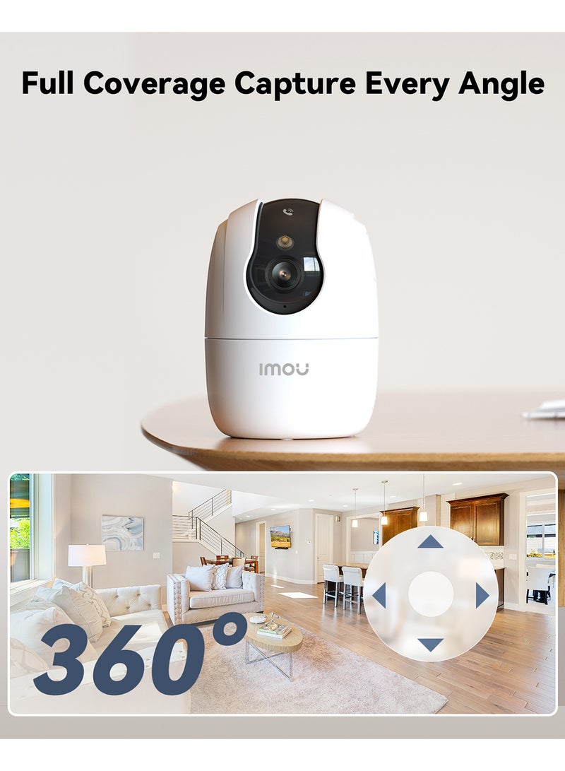 IMOU 3MP Security Camera for Home, Indoor Camera with Call Button, 2K CCTV Camera for Home, UHD Wifi Camera,Surveillance Camera with 2.4GHz& 5GHz Dual-Band(Ranger 2C Pro 3MP) - Image 5