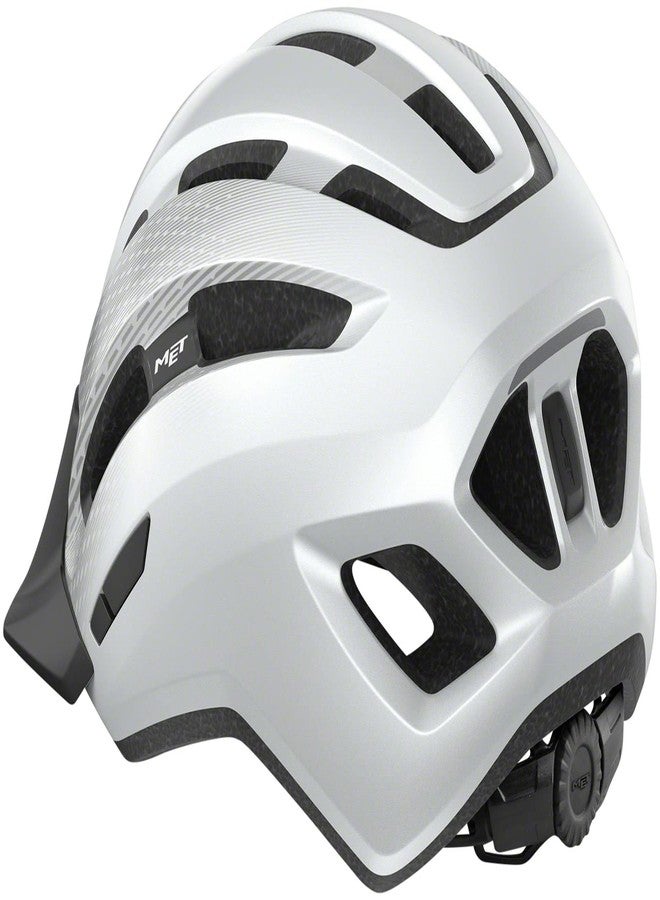 MET Downtown MIPS Helmet, White Glossy, Medium/Large - Image 2