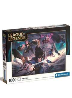 Clementoni - League Of Legends II Puzzle 1000 Pieces - 39669