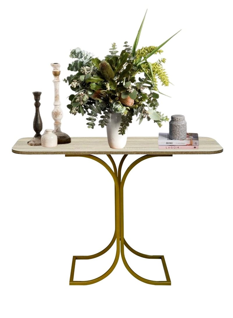 Living Console Table Hallway Unit With Solid Top  110*35*78CM - Image 3