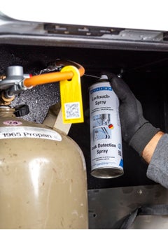 Weicon Leak Detection Spray 400 ml Easy detection of leaks in pressure lines Oxygen and Co2 foaming not flammable anticorrosive  - Image 2