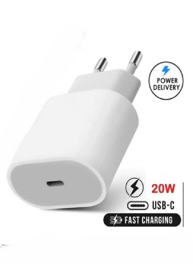 Generic Fast IPhone Charger 20W + Charging Cable From (Type C) To (iPhone) 2 Meters  - Image 2