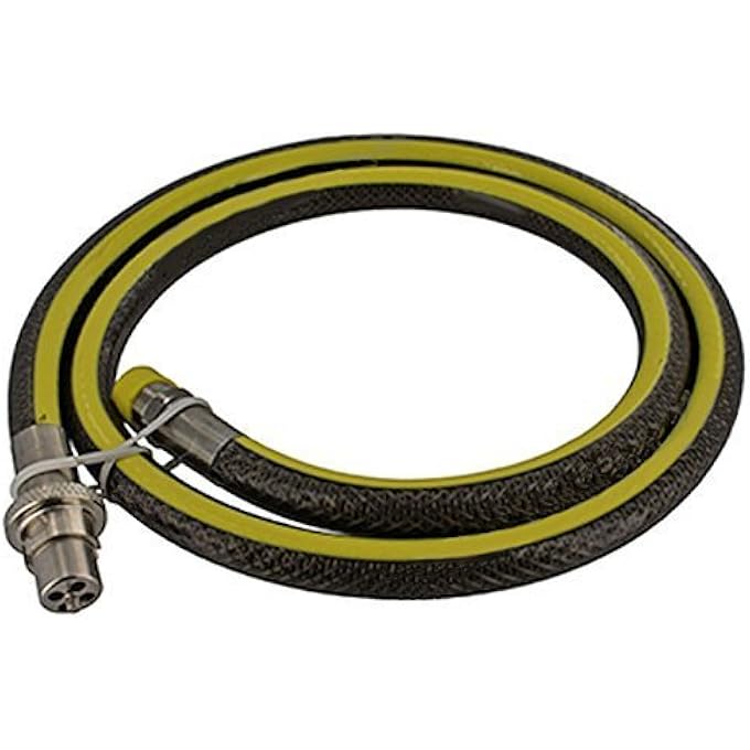 سبيرز تو جو أنبوب خرطوم إمداد غاز الفرن العالمي بطول 5 أقدام و12 بوصة، حربة مستقيمة، وفقًا لمعايير EN14800 وCe