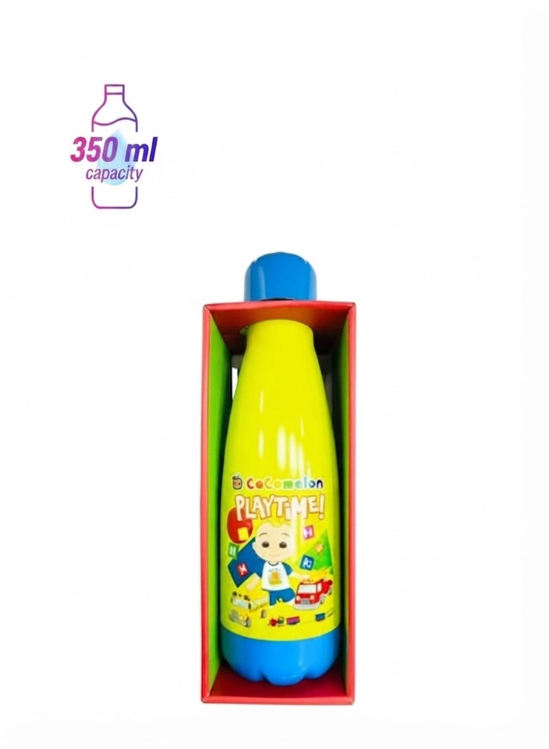 Cocomelon Personalized Kids Water Bottle 350ml – Add Your Name | Vacuum Insulated Stainless Steel - Image 4