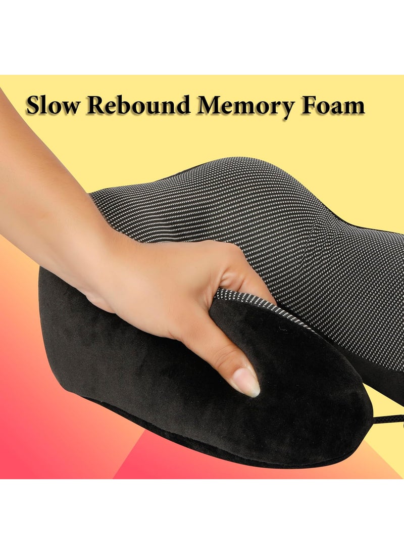 BigPlayer BigPlayer Round Neck Pillow Supportive Travel Cushion for Car Airplane Enhanced Sleep Comfort Cervical Air Pillow Essential Neck Rest Accessory  - Image 5