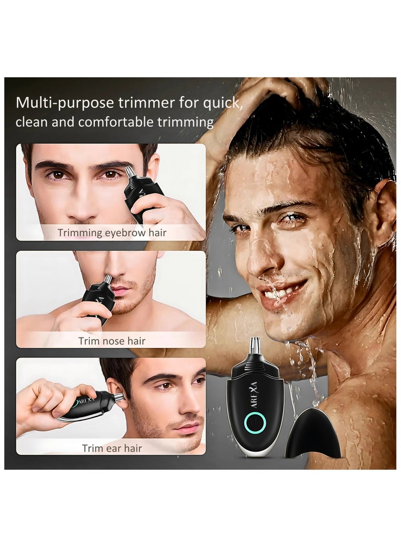 أريكسا ماكينة قص شعر الأذن والأنف للرجال والنساء - عالية الدقة، قابلة لإعادة الشحن عبر USB، مقاومة للماء، تشغيل آمن وهادئ، تصميم محمول - Image 3