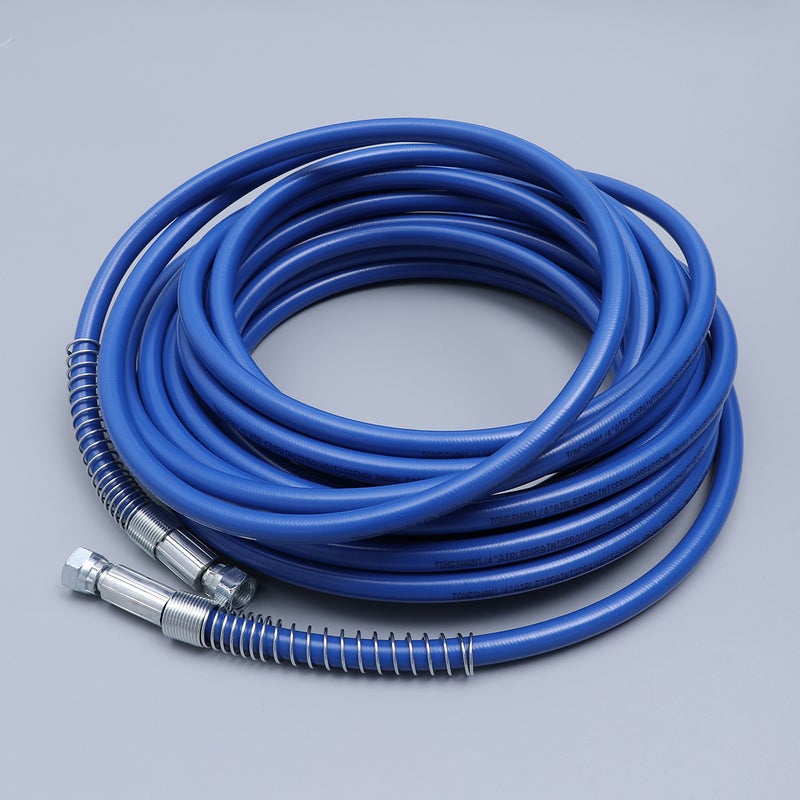 1/4 Inch 15 Meters High Pressure Washer Hose Car Washer Water Cleaning Extension Hose Airless Paint Hose for High Pressure Cleaner Spray ( ) - Image 3