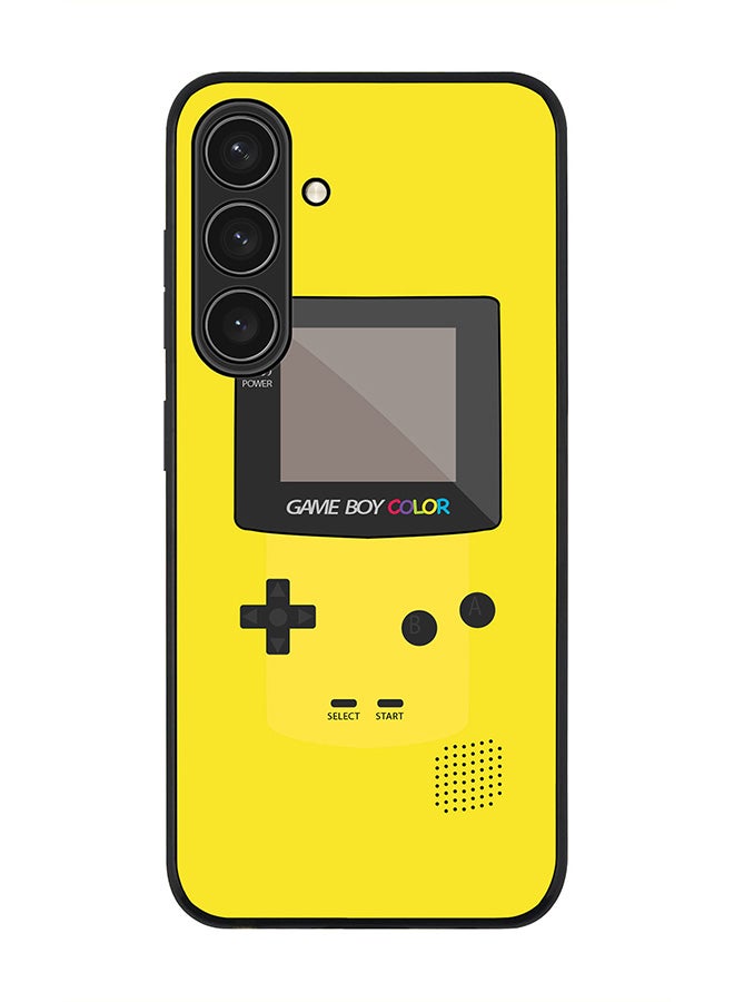 Stylizedd For Samsung Galaxy S25+ / S25 Plus 5G Case,Slim fit Camera Protection, Shockproof Thin Phone cover  - Gameboy Color - Yellow - Image 1