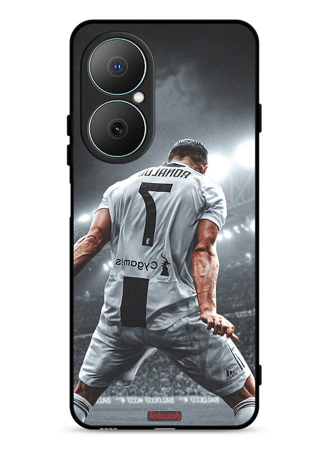 Tolwak Huawei Nova Y73 Protective Case Cover Cristiano Ronaldo Celebration