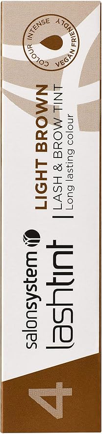 Salon System صبغة رموش وحواجب سالون سيستم بلون بني 15 مل 0227213 - Image 1