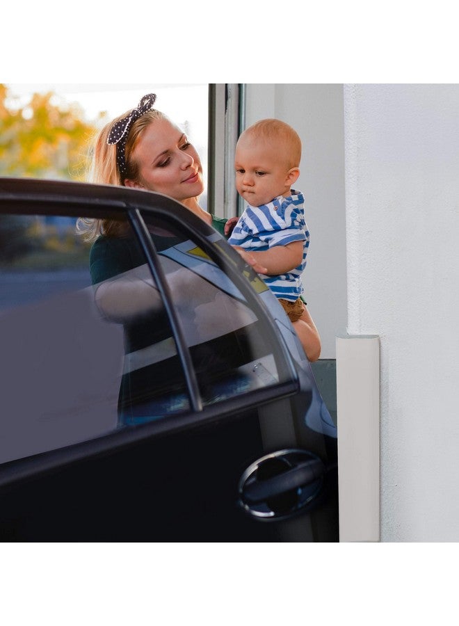 urbanhouse (2-Pack High-Density Corner Guard Edge Protector & Bumper for Parking Garages, Workshops, Baby Proofing Walls and Furniture - Neutral White, 24 Inches. - Image 4