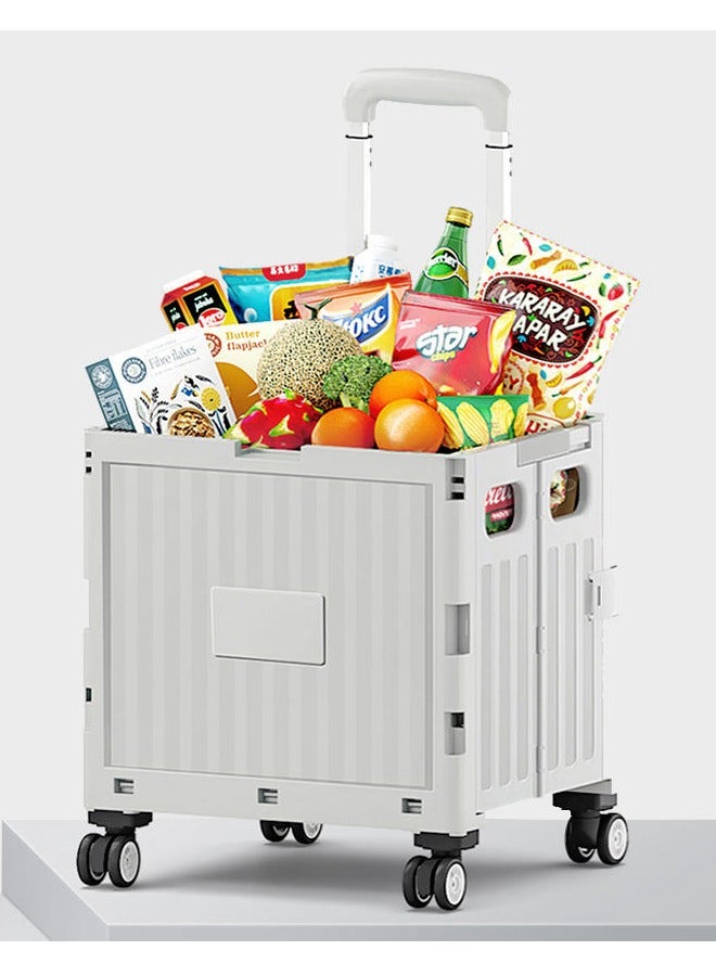 75l Folding Shopping Cart - Image 1
