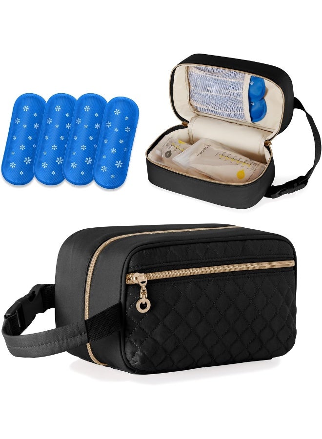 Damero حقيبة تبريد حليب الثدي من داميرو مع 4 أكياس ثلج - Image 1