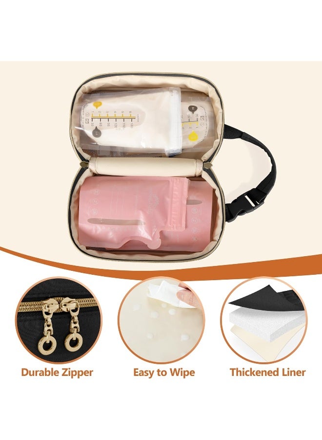 Damero حقيبة تبريد حليب الثدي من داميرو مع 4 أكياس ثلج - Image 2