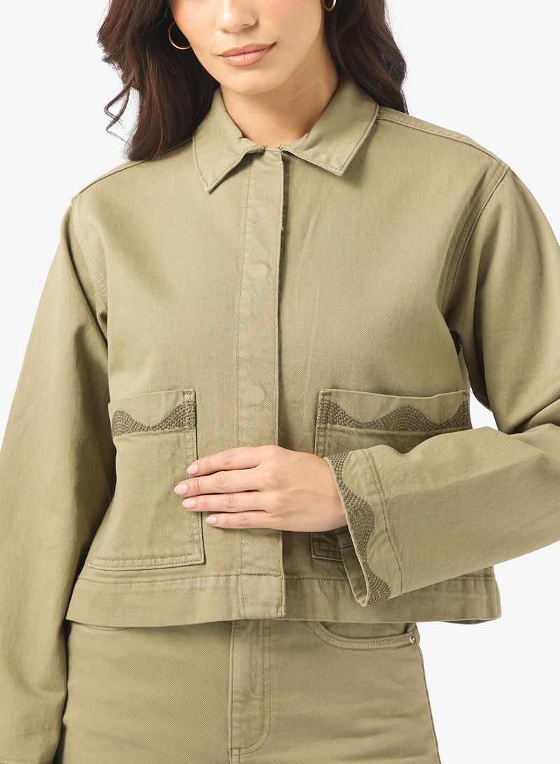 VERO MODA Collared Jacket - Image 3