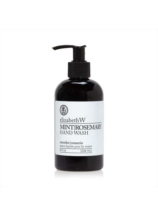 Elizabeth W, Mint Rosemary Hand Wash - 8 ounces