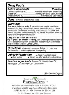 FORCES OF NATURE Medicine Scar Control Rollerball Organic0.14 Fl Oz  - Image 4
