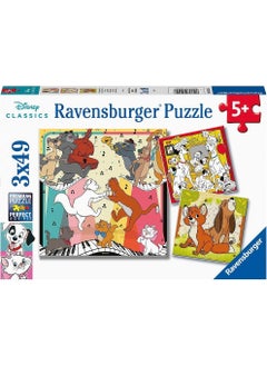 Ravensburger 3X49 Piece Puzzle Walt Disney Animals 51557  - Image 1