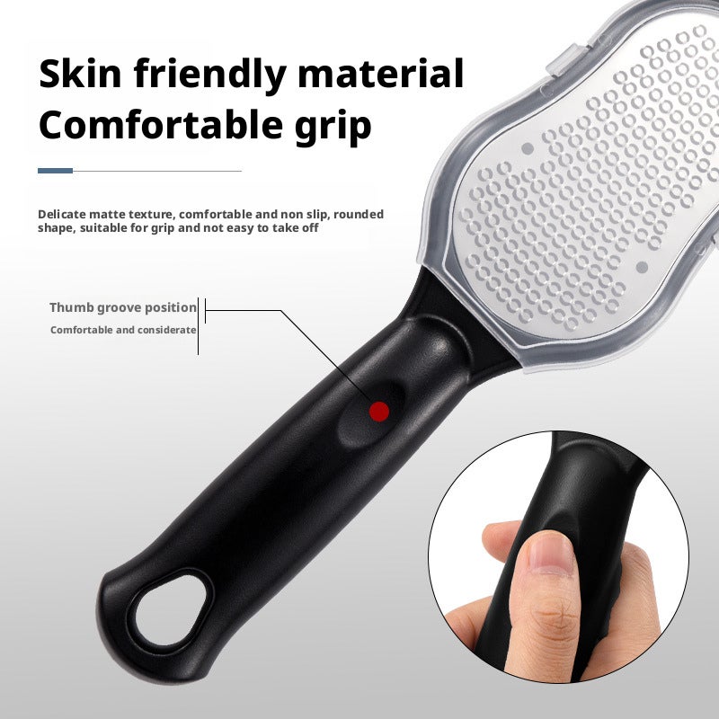 Stainless Steel Foot File - Double-Sided Callus Remover, Foot Scrubber, Pedicure Tool - Image 4