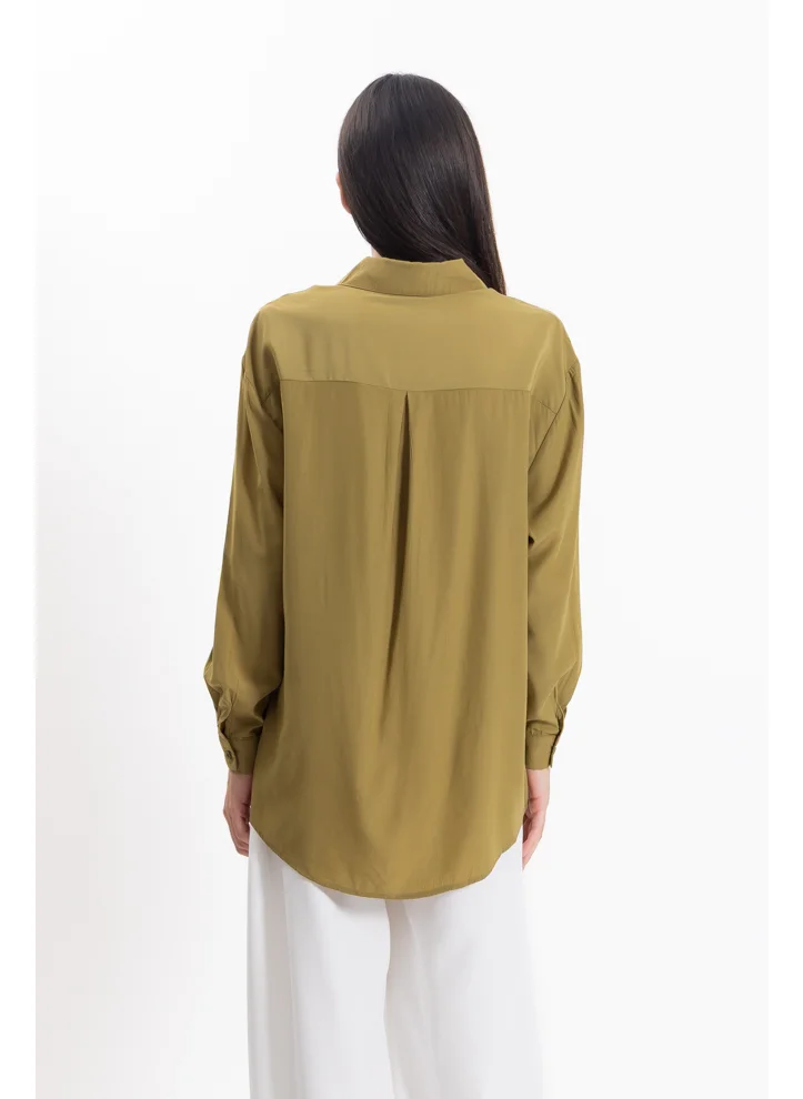 SHAPES COMFORT SATIN SHIRT
