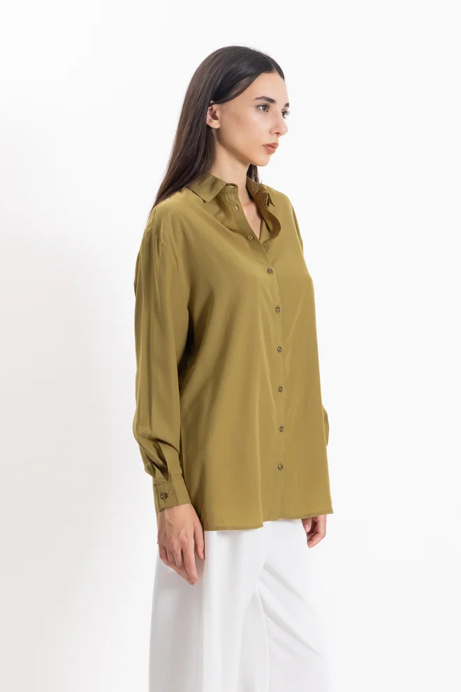 SHAPES COMFORT SATIN SHIRT