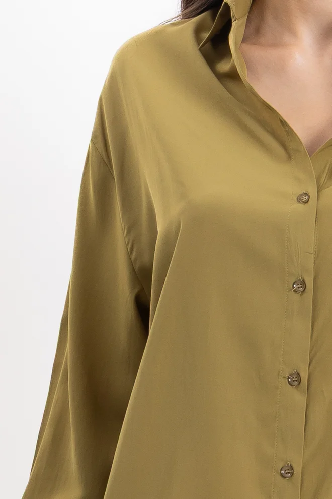 SHAPES COMFORT SATIN SHIRT
