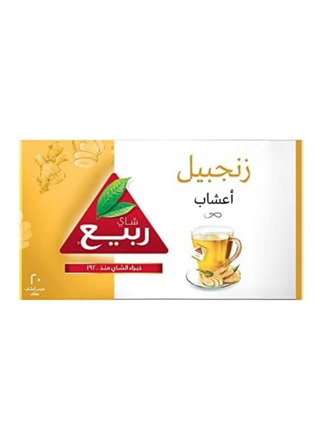 Rabea tea Rabea Ginger Herbs 20 bags